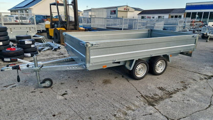 12 x 6 Braked Trailer with Dropsides