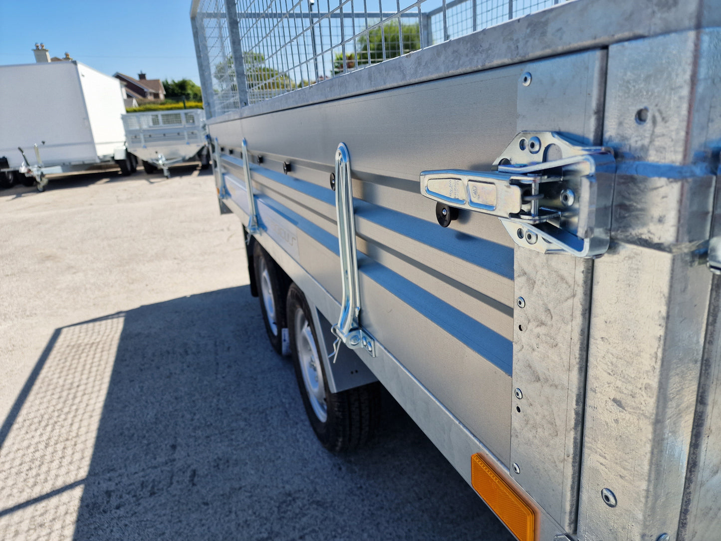 10 x 5 Twin Axle Dropside Trailer with Mesh