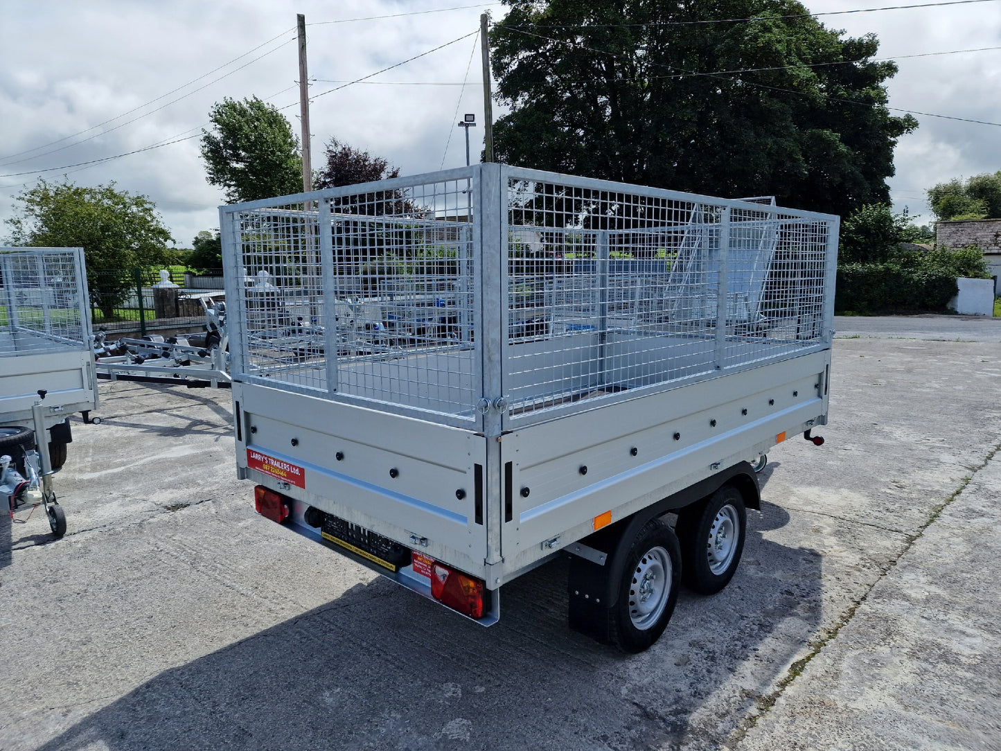 NEW 10 x 6 Tipper Trailer with Mesh and Dropside