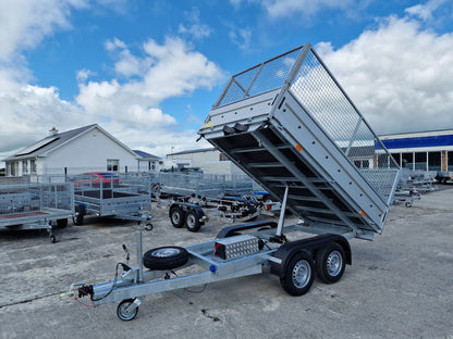 NEW 10 x 6 Tipper Trailer with Mesh and Dropside