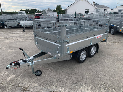 9 x 5 Braked Trailer with Dropsides