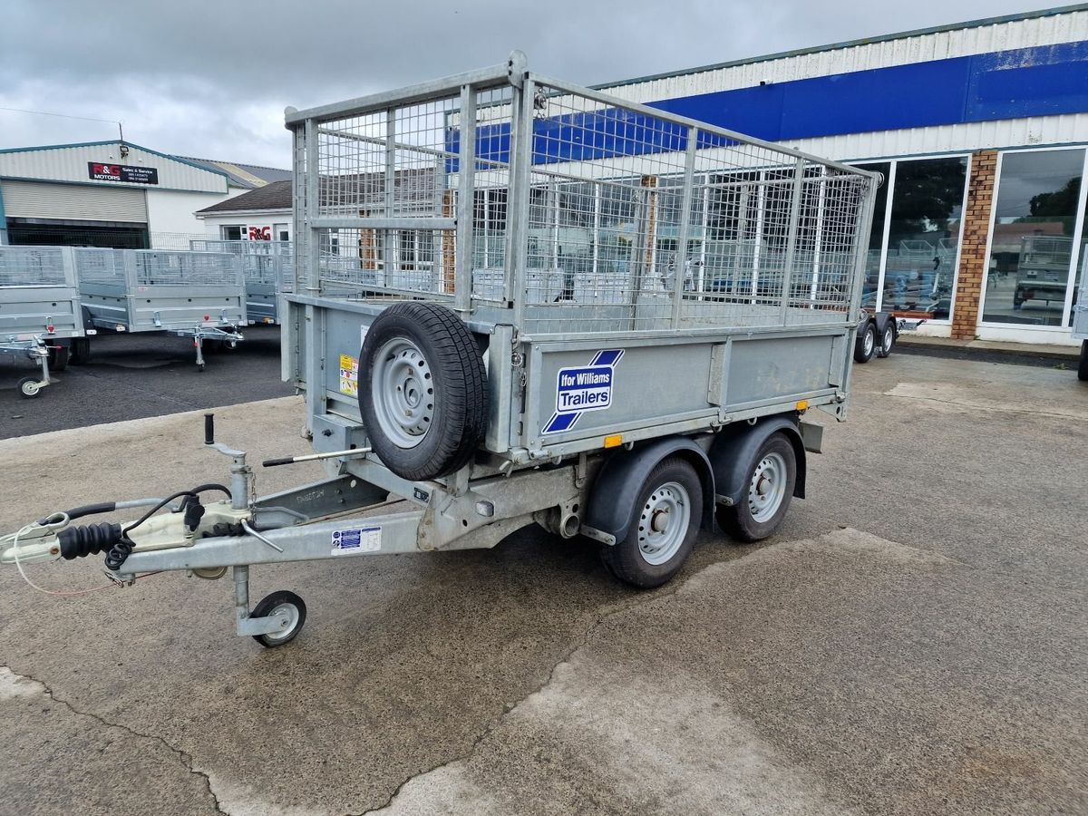 8 x 5 Ifor Williams Tipper Trailer with Mesh